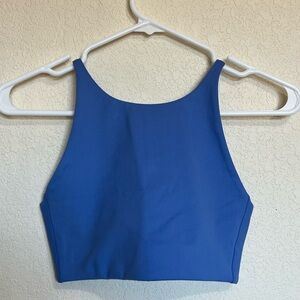 Girlfriend Collective Topanga Halter XS bra Light Blue